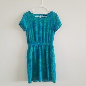 Gap Fern Leaf Pocket Dress Sz S